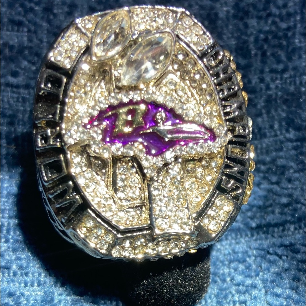 Baltimore Ravens Joe Flacco Men's Championship Ring